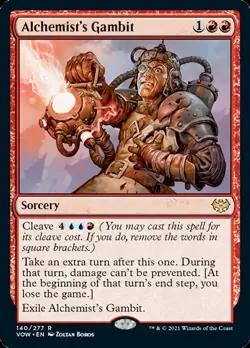 MTG Alchemist's Gambit [Innistrad: Crimson Vow] Near Mint Magic - Image 1