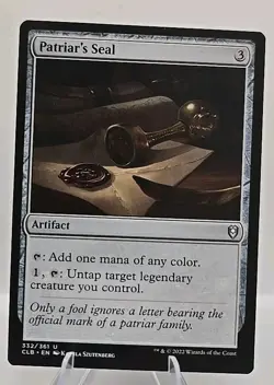 Patriar's Seal MTG Commander Legends: Battle for Baldur's Gate Regular - Image 1