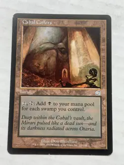 MTG Cabal Coffers Torment 139/143 Regular Uncommon Magic the Gathering - Image 1