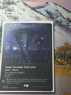 MTG Susur Secundi Void Altar Galaxy Foil Extended Art Edge of Eternities #0379 - Image 2