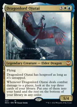 MTG Dragonlord Ojutai [Streets of New Capenna Commander] Near Mint Magic - Image 1