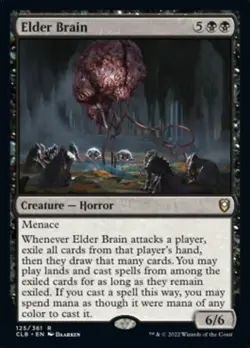 MTG Elder Brain [Commander Legends: Battle for Baldur's Gate] Foil Near Mint M - Image 1