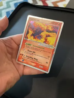 Moltres ex #031 Black Star Nintendo Promo Holo Rare Pokemon Card 2005 LP - Image 2
