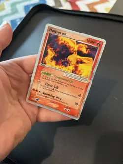 Moltres ex #031 Black Star Nintendo Promo Holo Rare Pokemon Card 2005 LP - Image 3
