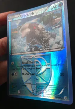 3 X Plasma Blast Pokemon Cards Reverse Holo Octillery 19/101 Glalie Relicanth 24 - Image 5
