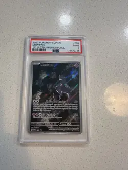 Mewtwo 052 Sv: Scarlet & Violet Promo Cards 151 Ultra Holo Pokemon TCG PSA 9 - Image 1