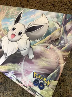 Pokemon GO Premium Collection Radiant Eevee Playmat NEW! - Image 4
