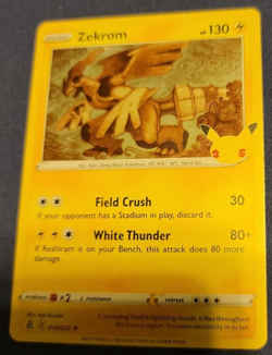 Pokemon Celebrations Zekrom Holo Rare 10/25 25th Anniversary IN HAND - Image 1