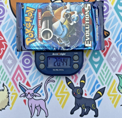 POKEMON TCG XY EVOLUTIONS BOOSTER PACK SEALED BLASTOISE ARTWORK 20G HEAVY! - Image 1