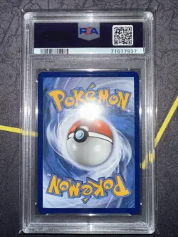 2021 POKEMON SWORD & SHIELD FUSION STRIKE SECRET #284 FIRE ENERGY PSA 10 - Image 4