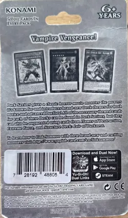 YUGIOH DARK SAVIORS 8x BLISTER PACK SEALED 1st Edition ENGLISH - Image 3
