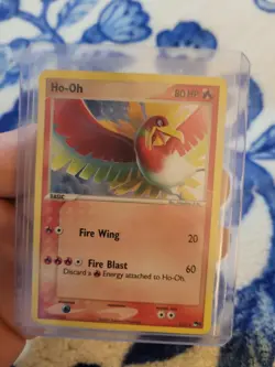 MP Ho-Oh 1/17 Holo Rare POP Series 5 Pokemon TCG Trading Card Game 2007 Hologram - Image 1