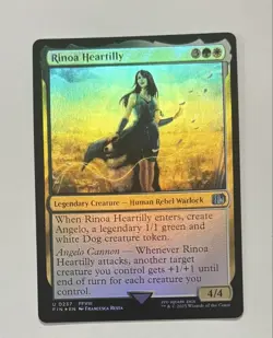 MTG Final Fantasy Rinoa English Version Magic the Gathering Card - Image 1