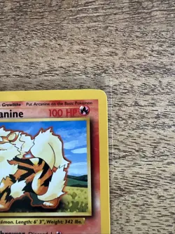 Pokemon TCG Arcanine Card 23/102 Uncommon Base Set, Unlimited, NM/MT Condition - Image 3