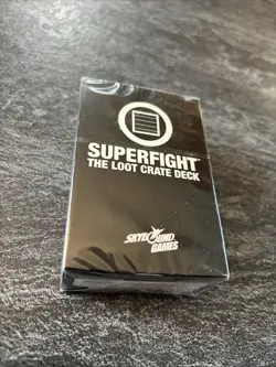 SUPERFIGHT THE LOOT CRATE DECK CARD GAME NEW SEALED SKYBOUND GAMES NIB LOC K - Image 1