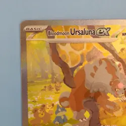 Pokemon TCG Bloodmoon Ursaluna EX Twilight Masquerade Card 216/167 NM/M - Image 3