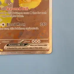Pokemon TCG Bloodmoon Ursaluna EX Twilight Masquerade Card 216/167 NM/M - Image 5