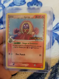Jynx Dragon Frontiers 17/101 Stamped Reverse Holo Rare Pokemon Card 2007 LP - Image 1