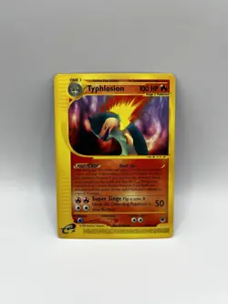 Pokemon Typhlosion TCG Expedition Card 65/165 Regular Common Rare - Image 1