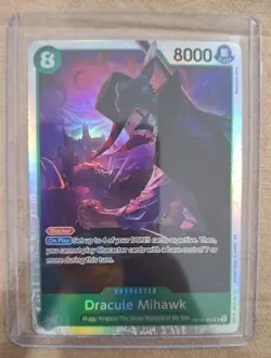 Dracule Mihawk OP12-030 SR Legacy of the Master One Piece Card Game - Image 1