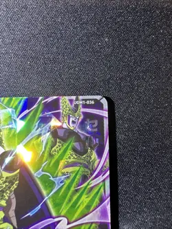 Dragon Ball Heroes card Cell UGM1-036 SR 3star Holo JAPANESE - Image 3