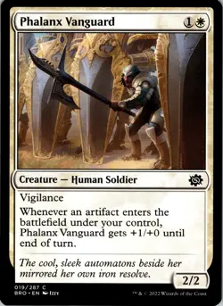 Phalanx Vanguard - C - - Normal - The Brothers' War - #19 - NM - MTG - Image 1