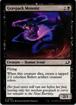 Gravpack Monoist - C - - Normal - Edge of Eternities - #104 - NM - MTG - Image 1