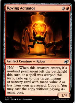 Roving Actuator - U - - Normal - Edge of Eternities - #157 - NM - MTG - Image 1