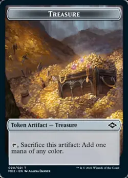 MTG Treasure Token (20) [Modern Horizons 2 Tokens] Near Mint Magic - Image 1