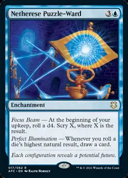 MTG Netherese Puzzle-Ward [Dungeons & Dragons: Adventures in the Forgotten - Image 1