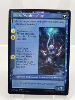 MTG Shivan Dominant Jill Extended Art Foil English Final Fantasy Collab - Image 5