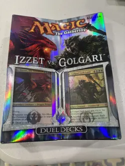 MTG Magic Duel Deck Izzet vs Golgari New Sealed Foil Jarad Niv-Mizzet Sealed! - Image 1