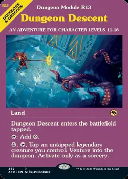 MTG Dungeon Descent (Dungeon Module) [Dungeons & Dragons: Adventures in the - Image 1