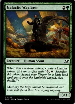 Galactic Wayfarer - C - - Normal - Edge of Eternities - #185 - NM - MTG - Image 1