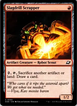 Slagdrill Scrapper - C - - Normal - Edge of Eternities - #160 - NM - MTG - Image 1