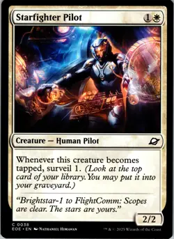 Starfighter Pilot - C - - Normal - Edge of Eternities - #38 - NM - MTG - Image 1