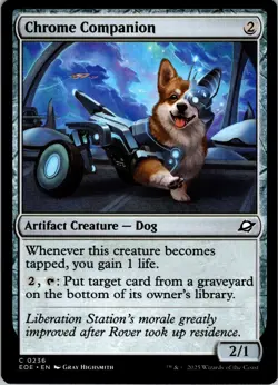 Chrome Companion - C - - Normal - Edge of Eternities - #236 - NM - MTG - Image 1
