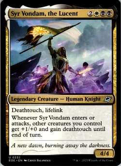 Syr Vondam, the Lucent - U - - Normal - Edge of Eternities - #232 - NM - MTG - Image 1