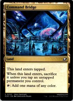 Command Bridge - C - - Normal - Edge of Eternities - #252 - NM - MTG - Image 1