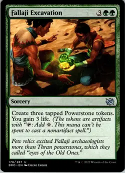 Fallaji Excavation - U - - Normal - The Brothers' War - #178 - NM - MTG - Image 1