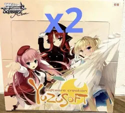 Yuzu Soft Weiss Schwarz Rose Anime Card 2Box Shrink Pack - Image 1