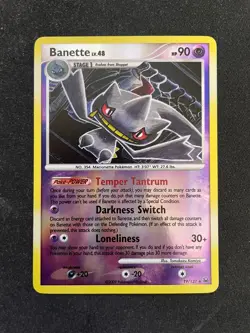 Banette 19/127 Platinum Reverse Holo Pokemon TCG - LP - Image 1