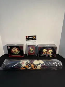 Pokemon World Championship 2025 Arcanine Deckbox Playmat Damage Counter Sleeves - Image 1