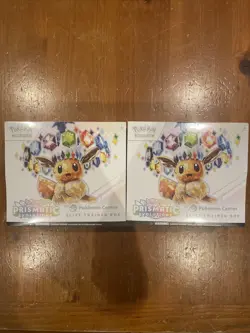 2 x Prismatic Evolutions Pokemon Center Exclusive Elite Trainer Box ETB IN HAND - Image 1