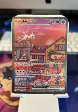 Pokemon 151 Mew EX SVP 053 151 Mew Collection Box Promo NM Illustration Rare - Image 1