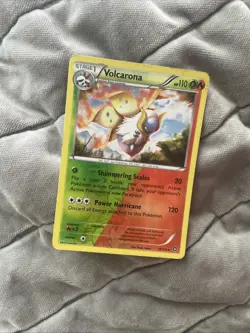 2016 Pokemon XY Steam Siege Volcarona Promos Reverse Holo #15/114 - Image 1