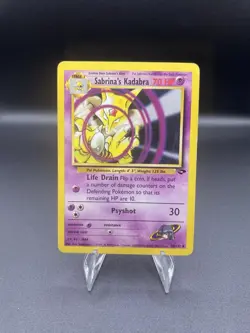 SABRINA'S KADABRA - 58/132 - Gym Challenge - Pokemon Card - Image 1