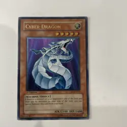 Yugioh Cyber Dragon Crv Ultimate Rare 1st Ed Lp - Image 1