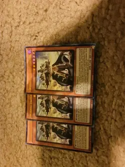 Yugioh 3x Swordsoul Strategist Longyuan BODE-EN005 Ultra 1st Edition NM Playset - Image 1