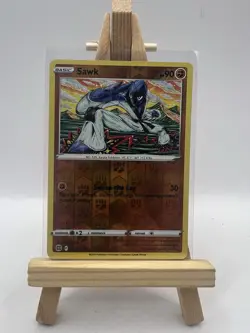 Sawk 081/172 Reverse Holo Card : Pokemon TCG SWSH09 Brilliant Stars NM - Image 1